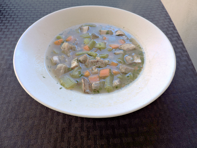 Beef short rib soup. (Credit: John Ross)
