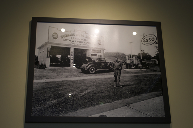 A vintage photo of the building.