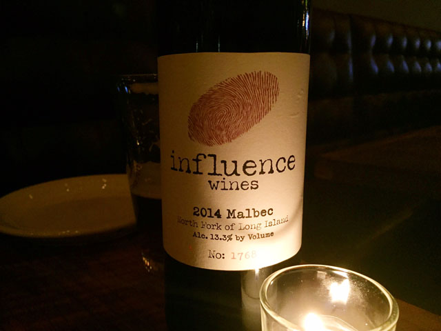 Influence Wines malbec