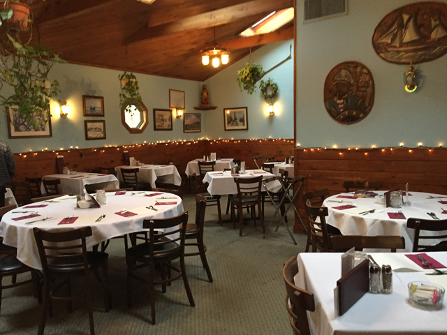 The Skipper's dining room. (Credit: Rachel Young)