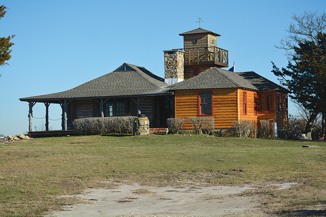 The Smith-Taylor cabin on Taylor's Island. (Credit: Monique Singh-Roy)