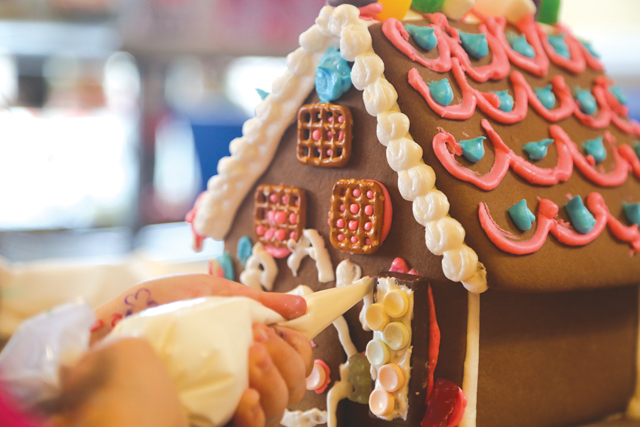 A scene from Gingerbread University in Baiting Hollow. (Credit: Krysten Massa)