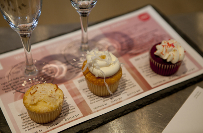Sparkling Pointe will once again feature wine and cupcakes this Valentine’s Day weekend. (Credit: Katharine Schroeder, file photo)
