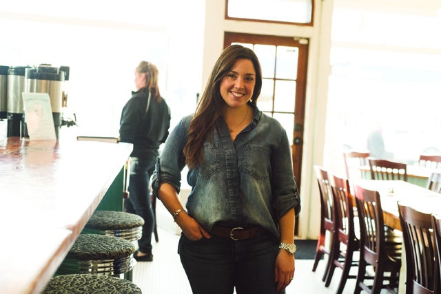 Carolyn Iannone, owner of Love Lane Kitchen in Mattituck. (Credit: David Benthal for northforker)