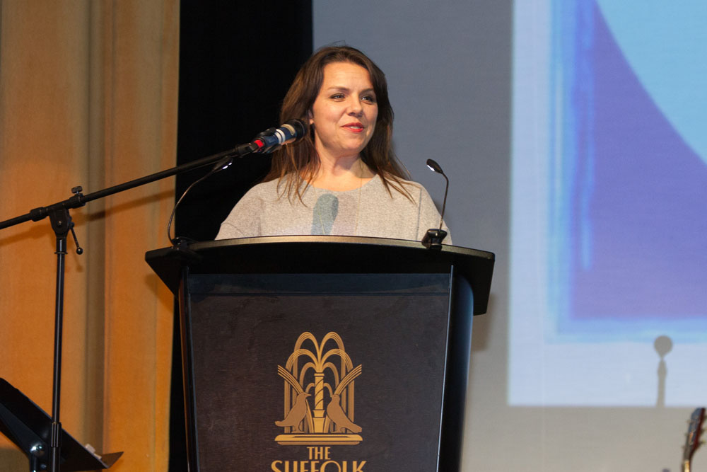 Long Island Convention & Visitors Bureau and Sports Commission president and CEO Kristen Jamagin.