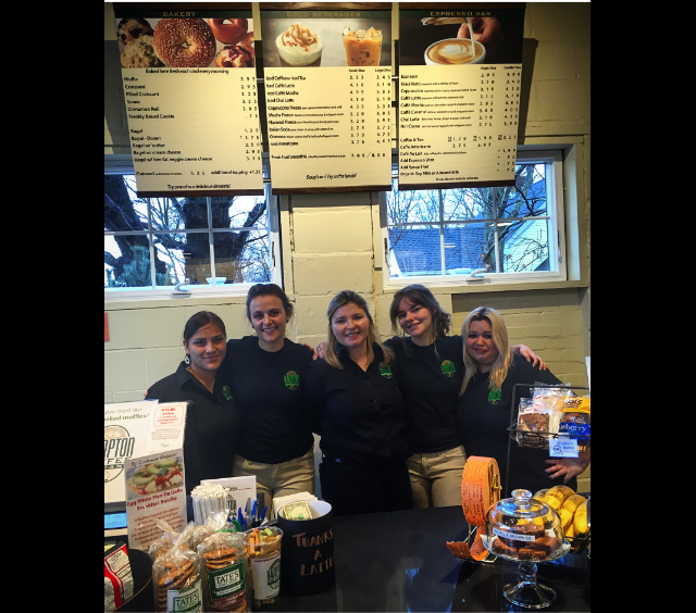 The staff at Hampton Coffee Co. (Credit: Hampton Coffee Co., courtesy)