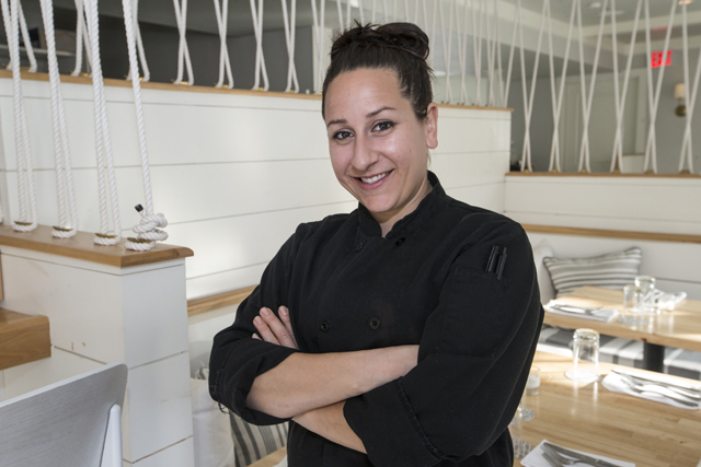 Arielle Ferrara, chef at American Beech in Greenport