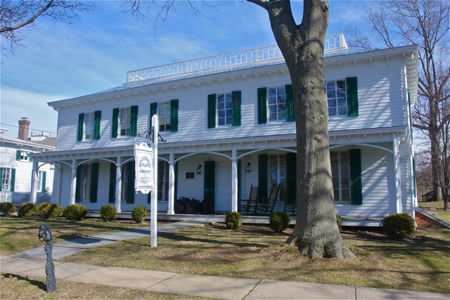 Oysterponds Historical Society's headquarters in Orient. (Credit: Barbaraellen Koch)