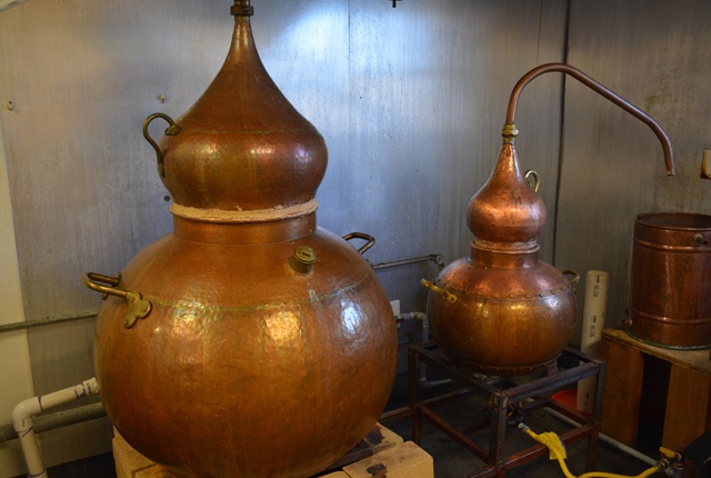 Twin Stills Moonshine imported authentic Portugese stills to make their moonshine (Credit: Monique Singh-Roy)