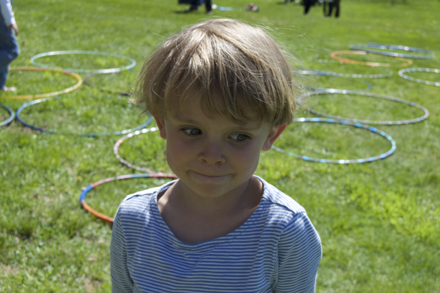 Luca Derr, 4, of Greenport