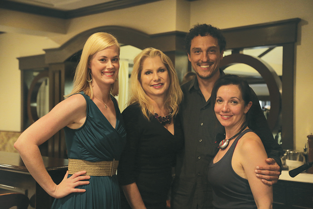 Abigail Hawk, Cynthia Rosicki, Wally Marzano-Lesnevich and Director Domenica Cameron-Scorsese. (Credit: Asya Danilova, courtesy)