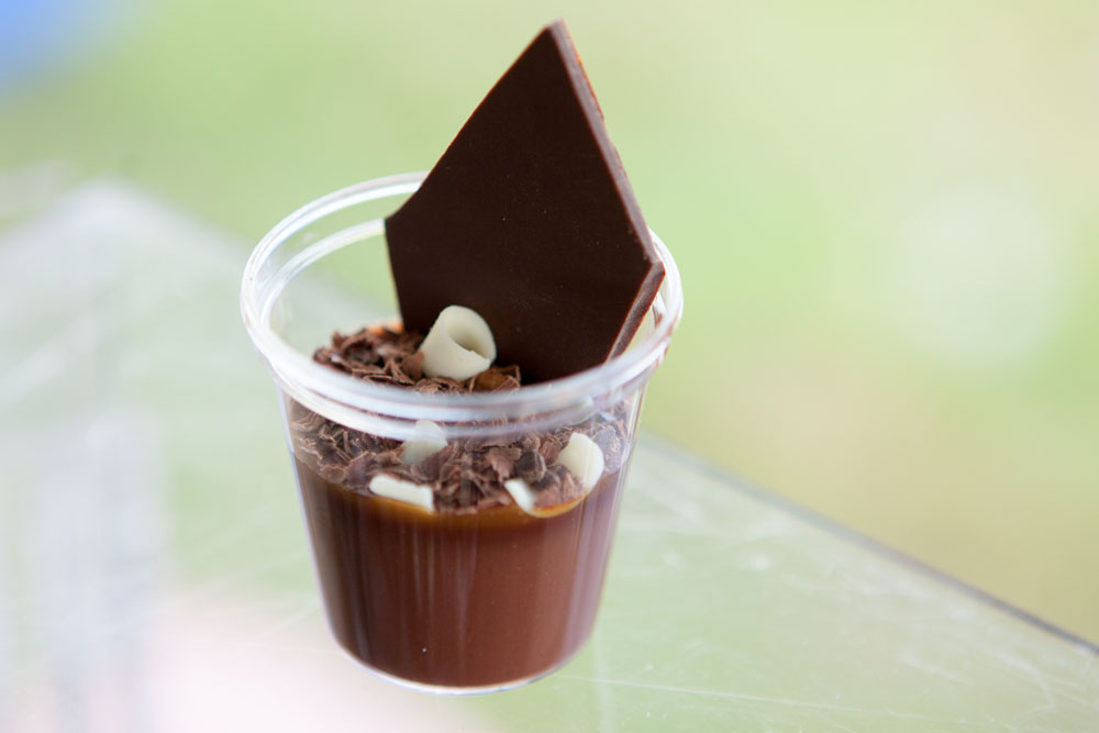 North Fork Chocolate Company's deconstructed sea salt caramel truffle. (Credit: Katharine Schroeder)