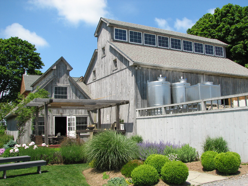 The Shinn Estate Vineyards tasting room. (Credit: Courtesy photo)
