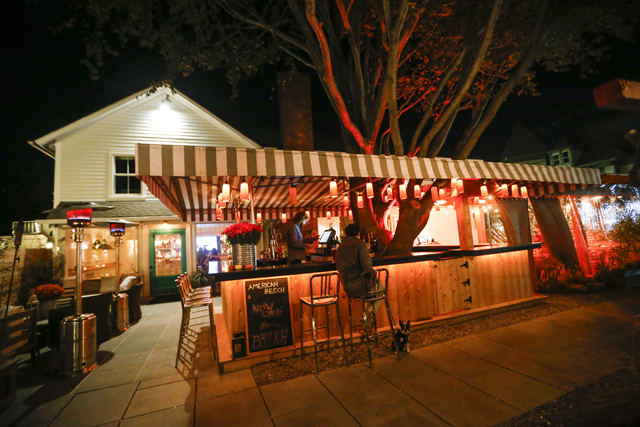American Beech bar and restaurant, a New American fare restaurant with a coastal vibe at Stirling Square in Greenport. The eatery seats 45 guests inside and an outdoor pergola seats another 45, Friday, Oct. 23, 2015. by Randee Daddona