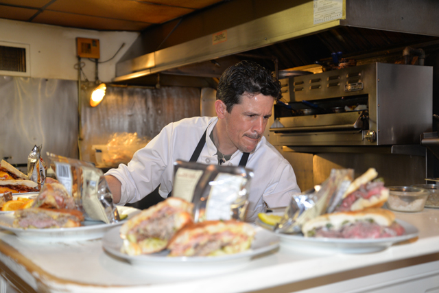 The sandwiches are ready at Bruce's Cheese Emporium. (Credit: Cyndi Murray)