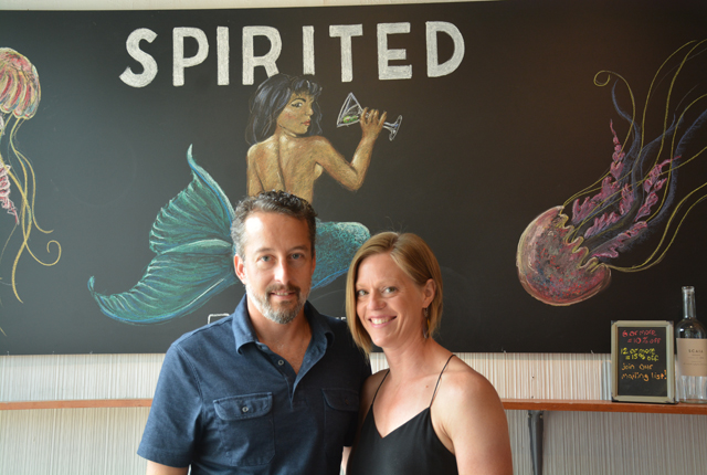 Rob & Jen Place of Greenport's Spirited Wine & Liquor (Credit: Monique Singh-Roy)