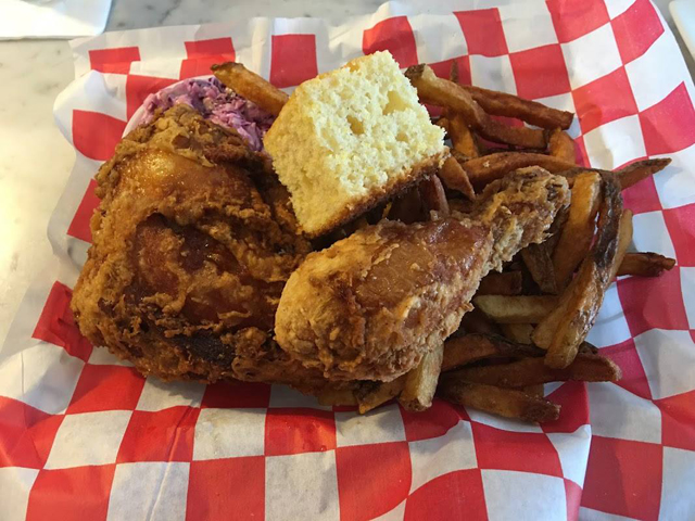 Salamanders fried chicken