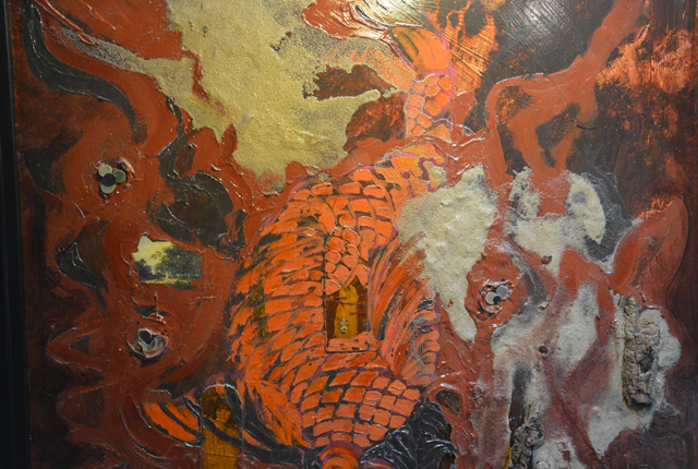 "Sacred Carp" by Hector deCordova ( Hector deCordova Gallery)