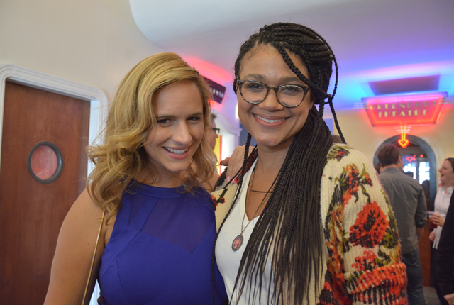 Actors Kelley Gates and Morgan McGuire of "Takers" (Credit: Monique Singh-Roy)