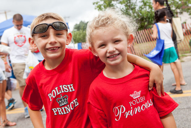 Polish prince and princess Brendan and Sophia Boyle of Southold.