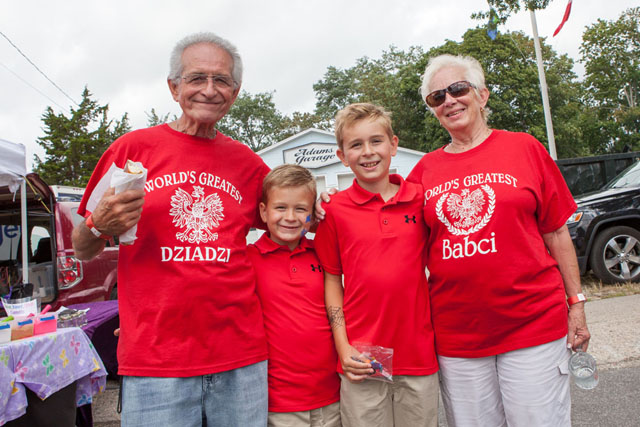 World's greatest grandma and grandpa John and Diane Malesko with grandsons Christian and Noah Gladd.  