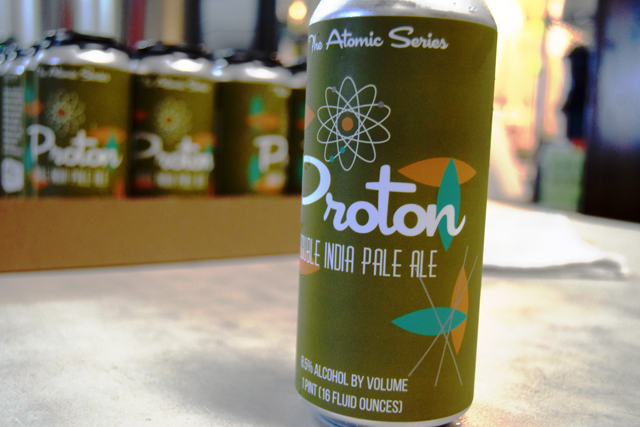 A can of Moustache Brewing Co. Proton IPA> (Credit: Vera Chinese)
