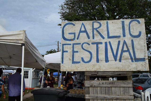 Garden of Eve garlic festival