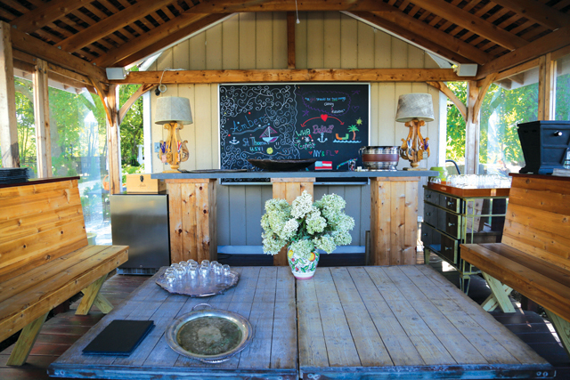 Mattebella Vineyards in Southold. (Credit: Vera Chinese)