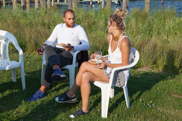 Mishi and Sanja Torgove of New Suffolk.