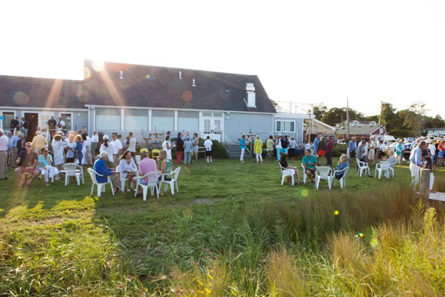 The lawn at Case's Place.