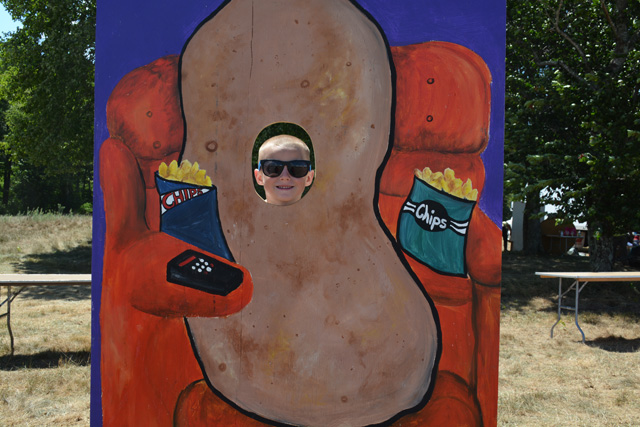 At the Second Annual Potato Festival 