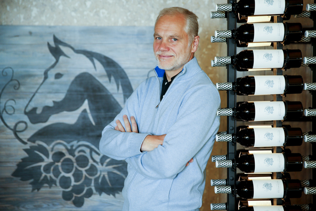Long Island Wine Council president and Wolffer Estate Vineyard winemaker Roman Roth. (Credit: Randee Daddona)