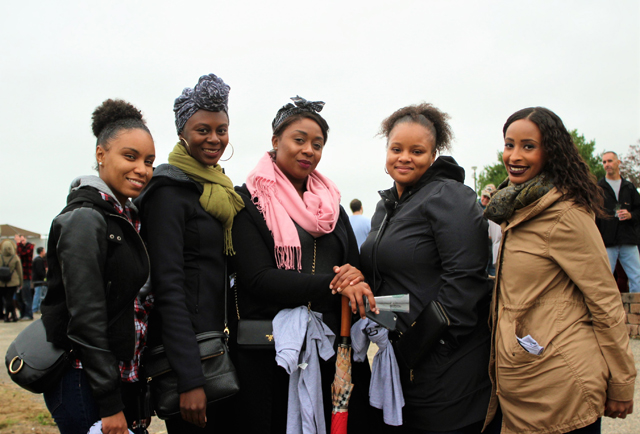 Rochielle Cariette of Central Islip, Danielle Sadler of Central Islip, Jere Freeman of Middle Island, Tanya Freeman of Middle Island and Anaya Myles of Mastic Beach.