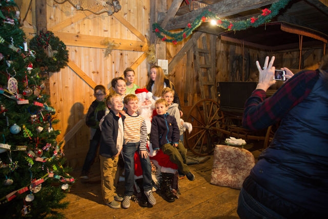 Southold Historical Society tree lighting