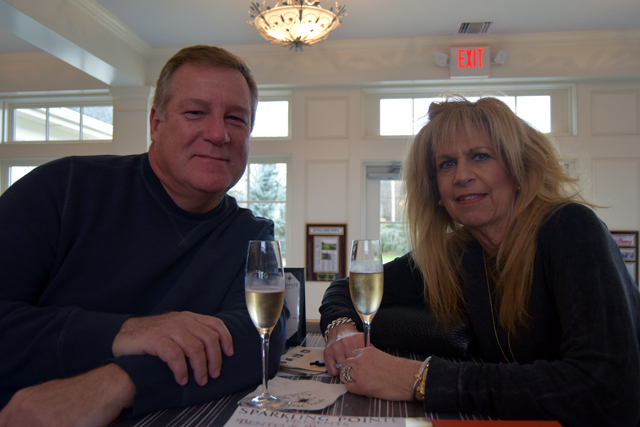 Carol and Chuck Kelly of Fort Salonga.