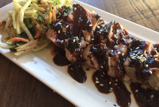 grilled tuna Bay breeze Inn & restaurant