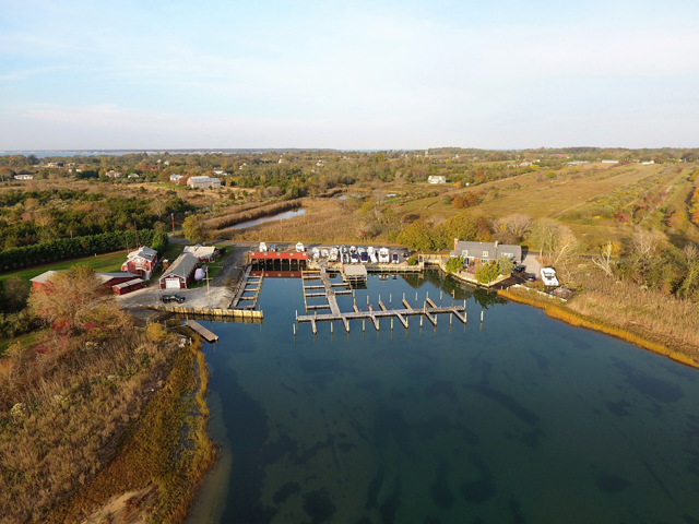 North Fork fall foliage
