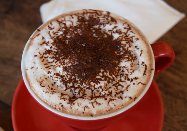 Grab a cup of Aldo's hot chocolate during a cold day this winter. (Credit: Vera Chinese)