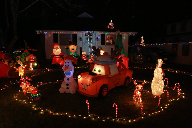It's always a treat to visit the Geiss family home on Sigsbee Ave. in Mattituck. (Credit: Krysten Massa)