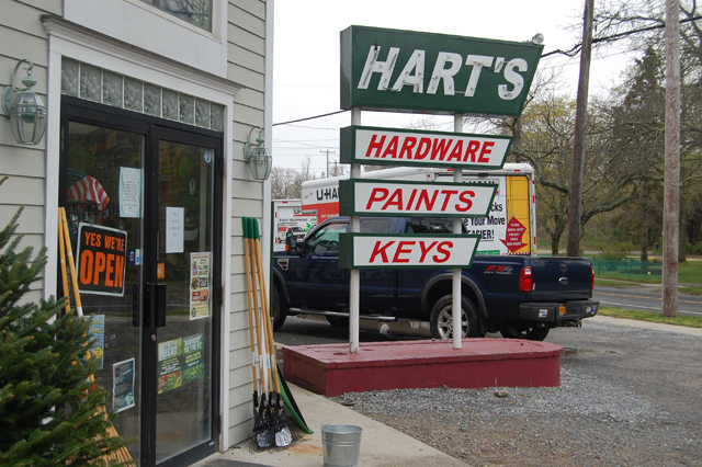 Hart's Hardware in Southold. (Credit: Nicole Smith)