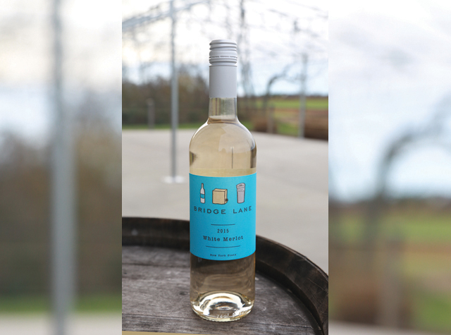 Bridge Lane White Merlot. (Credit: Krysten Massa)
