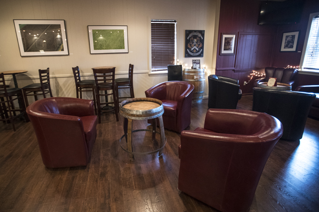 The tasting room of Waters Crest Winery in Cutchogue.