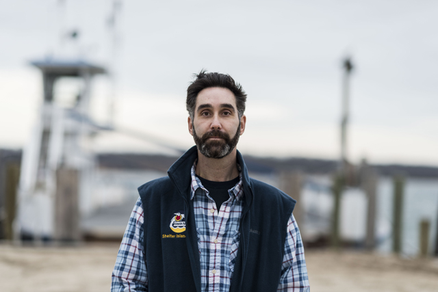 Nicholas Morehead of South Ferry Company. (Credit: Katelyn Knapp)