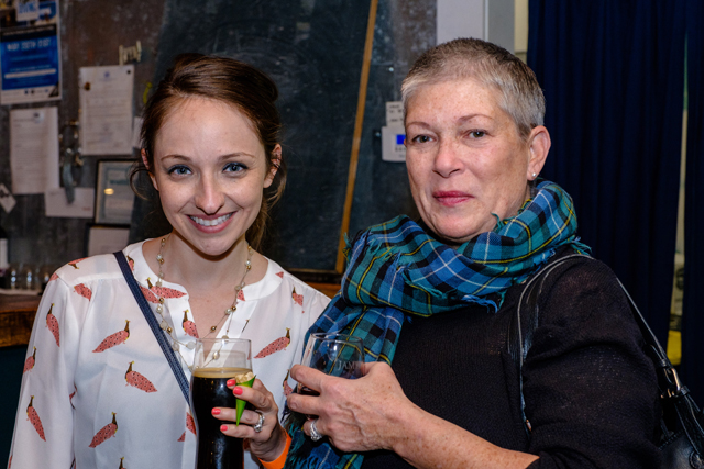 Northforker magazine editor Vera Chinese and consulting editor Jane Lear.