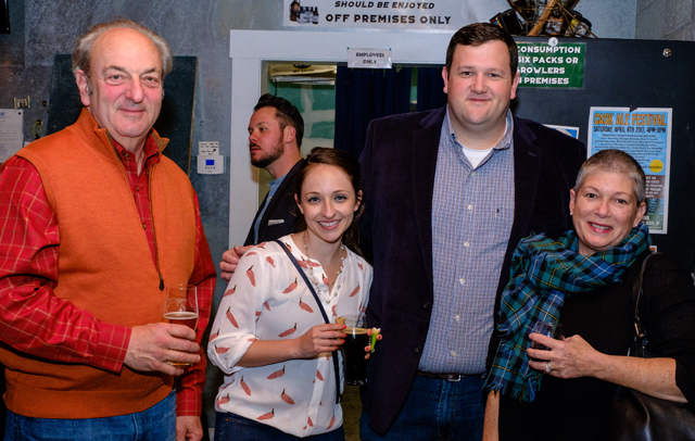 Sam Lear, Vera Chinese, Grant Parpan and Jane Lear.