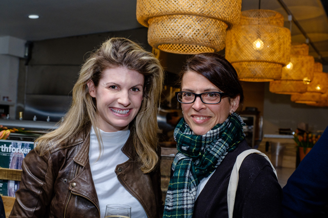 Bridget Elkin and Carol Festa.