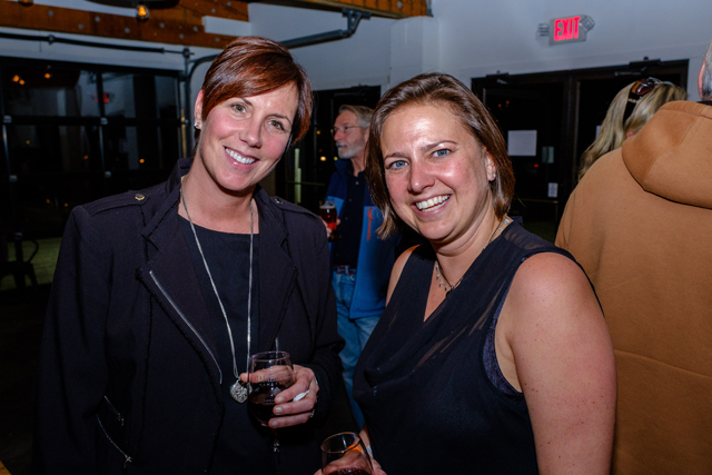 Debbie Schultz and Sonja Derr.