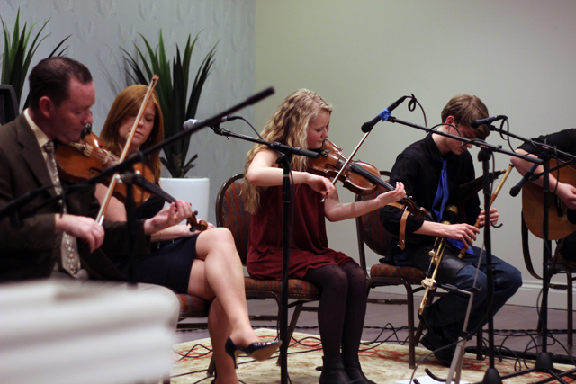 A scene from last year's Sounds of St. Patrick's Day event. (Credit: Peconic Landing courtesy photo)