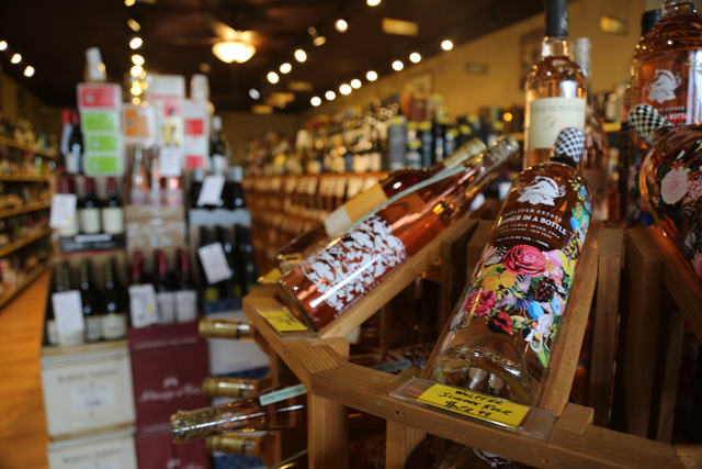liquor store