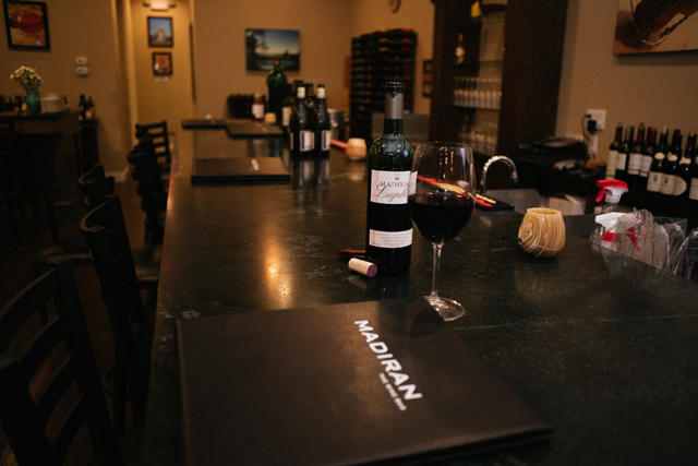 Madiran the Wine Bar in East Setauket. (Credit: David Benthal)